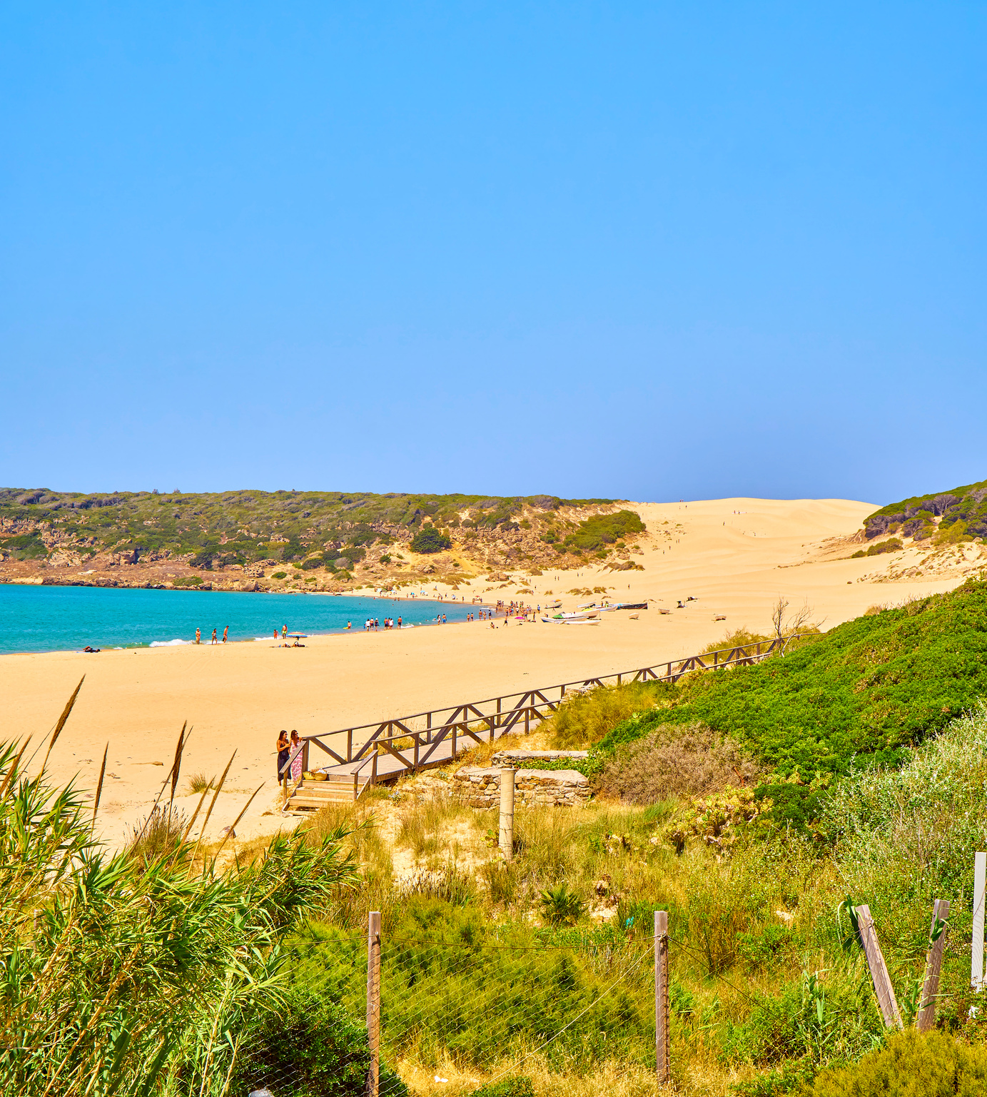 Bologna Beach. Rate, Cadiz, Andalusia, Spain.